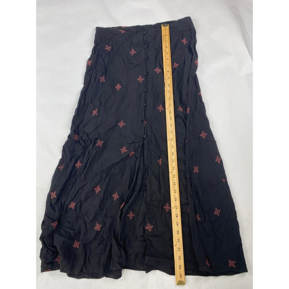 NWT Disturbia Skirt Women's Size 6 - Sublime Witches Knot Embroidered Midaxi - Picture 8 of 9